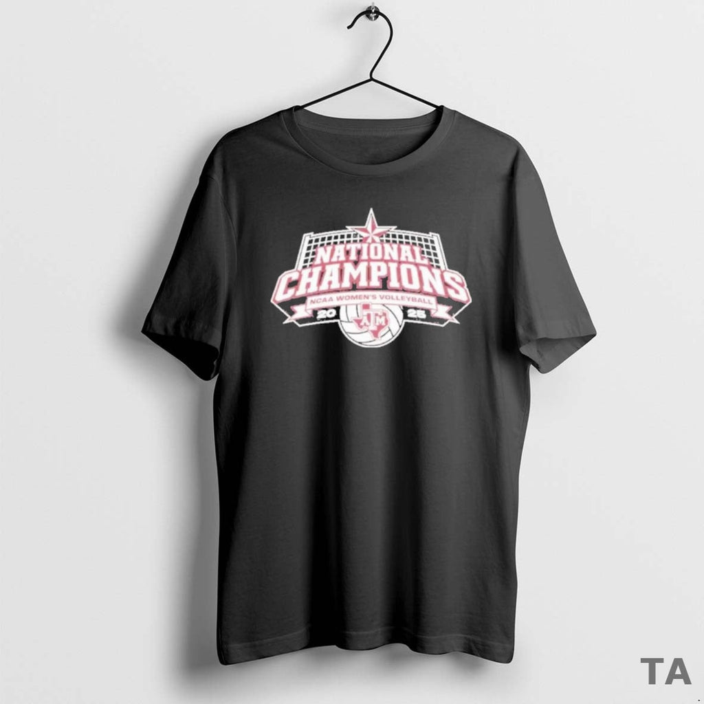 Top Texas Am Volleyball 2025 National Champions Logo T-Shirts, Hoodie, Sweatshirt
