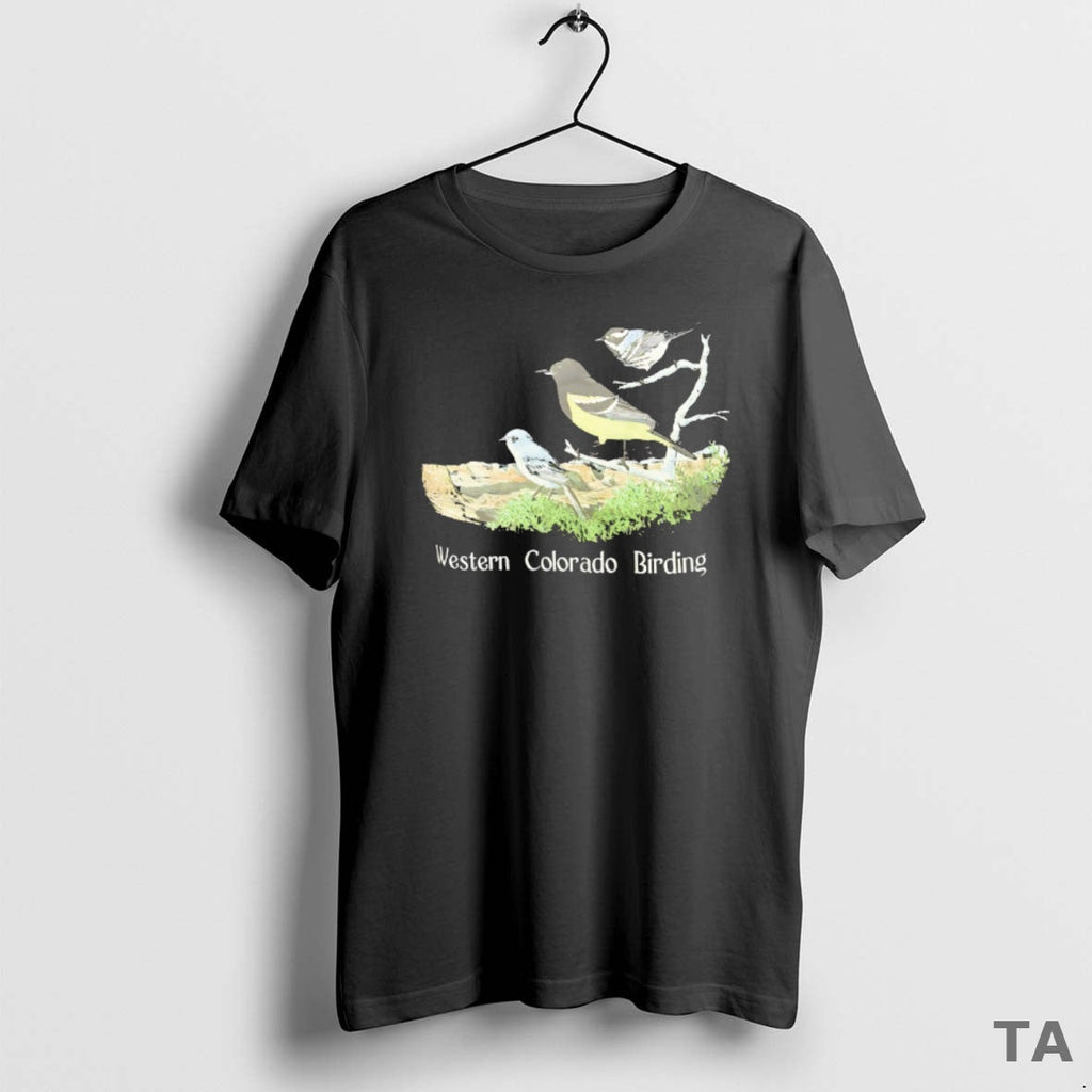 Top Thress Wagtail Tyrant Bird Western Colorado Birding T-Shirts, Hoodie, Sweatshirt