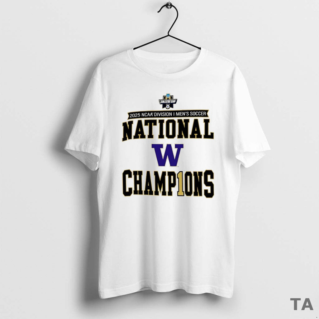 Top Washington Huskies 2025 Ncaa Division I Soccer National Champions Circle T-Shirts, Hoodie, Sweatshirt