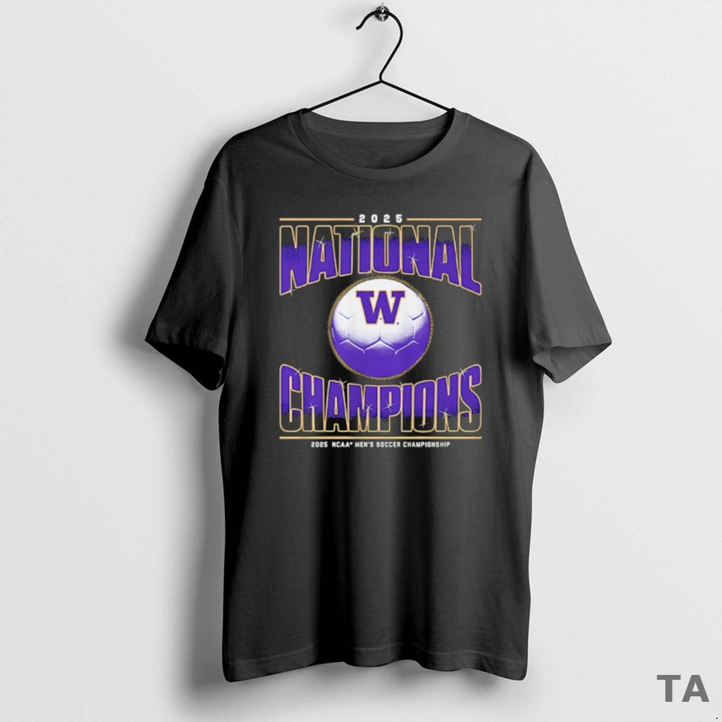 Top Washington Huskies 2025 Ncaa Soccer National Champions T-Shirts, Hoodie, Sweatshirt