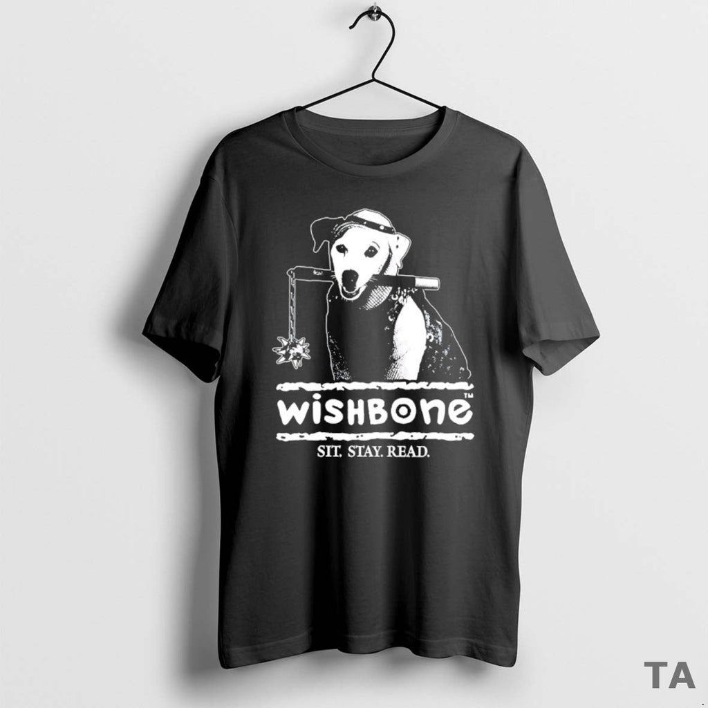 Top Wishbone Sit Stay Read T-Shirts, Hoodie, Sweatshirt