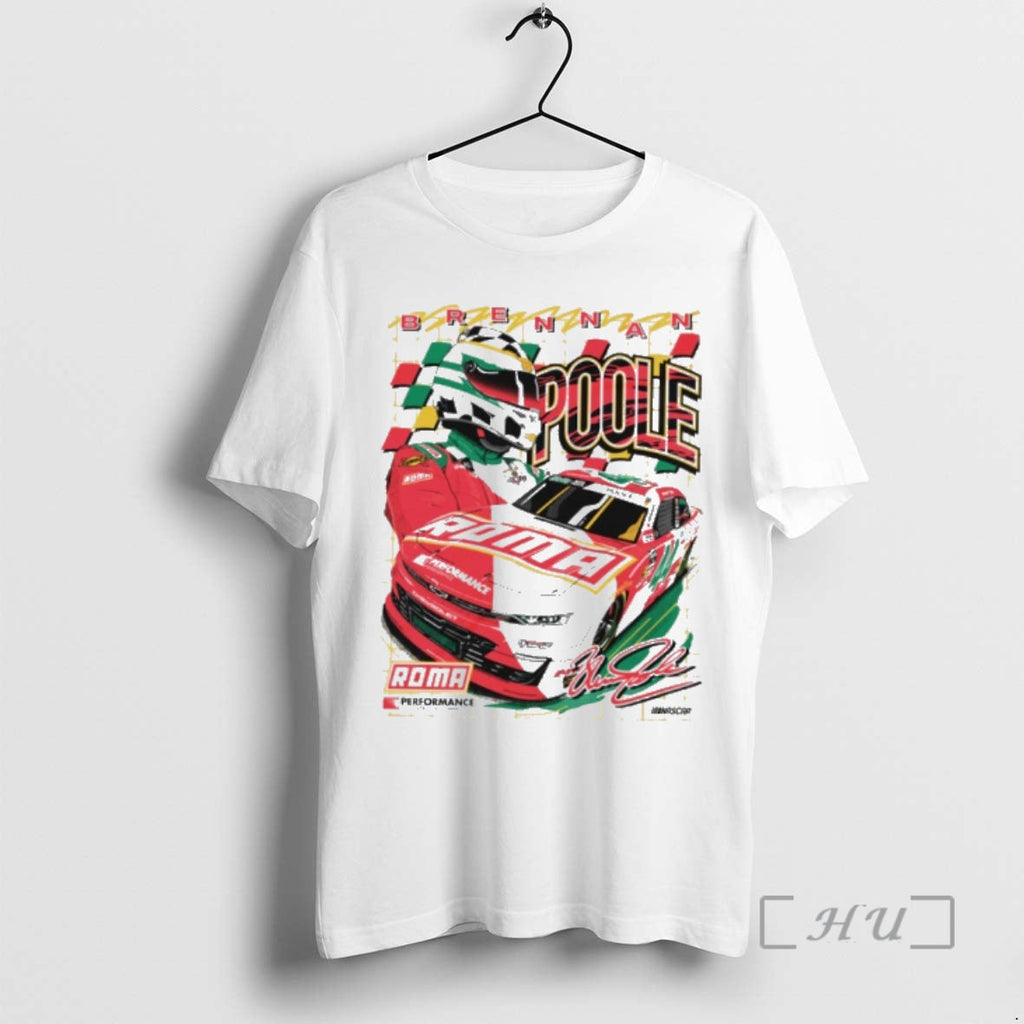 Trending Brennan Poole 44 Roma Daytona Race Day T-Shirts, Hoodie, Sweatshirt
