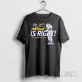 Trending Brice Turang The Brice Is Right Milwaukee Brewers Baseball Signature Graphic Tee Shirts