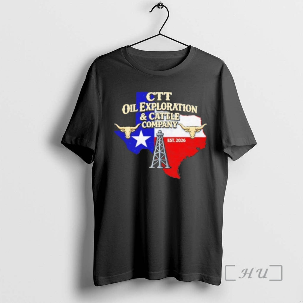Trending Ctt Oil Exploration Cattle Co T-Shirts, Hoodie, Sweatshirt