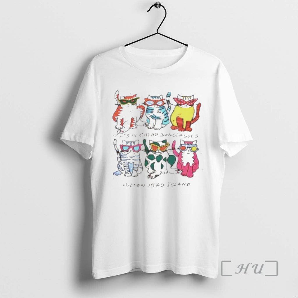 Trending Cats Cheap Sunglasses Hilton Head Island T-Shirts, Hoodie, Sweatshirt