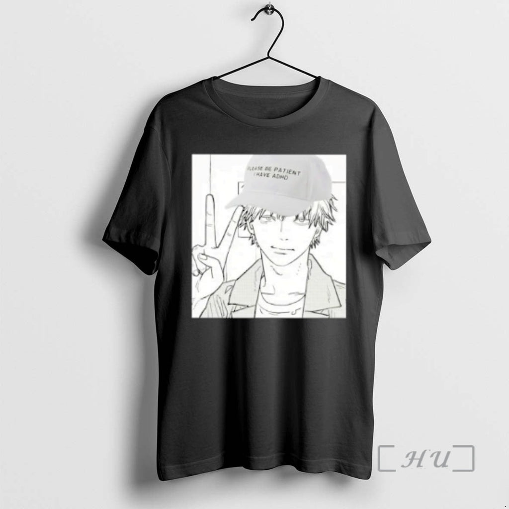 Trending Chainsaw Man Please Be Patient I Have Adhd T-Shirts, Hoodie, Sweatshirt