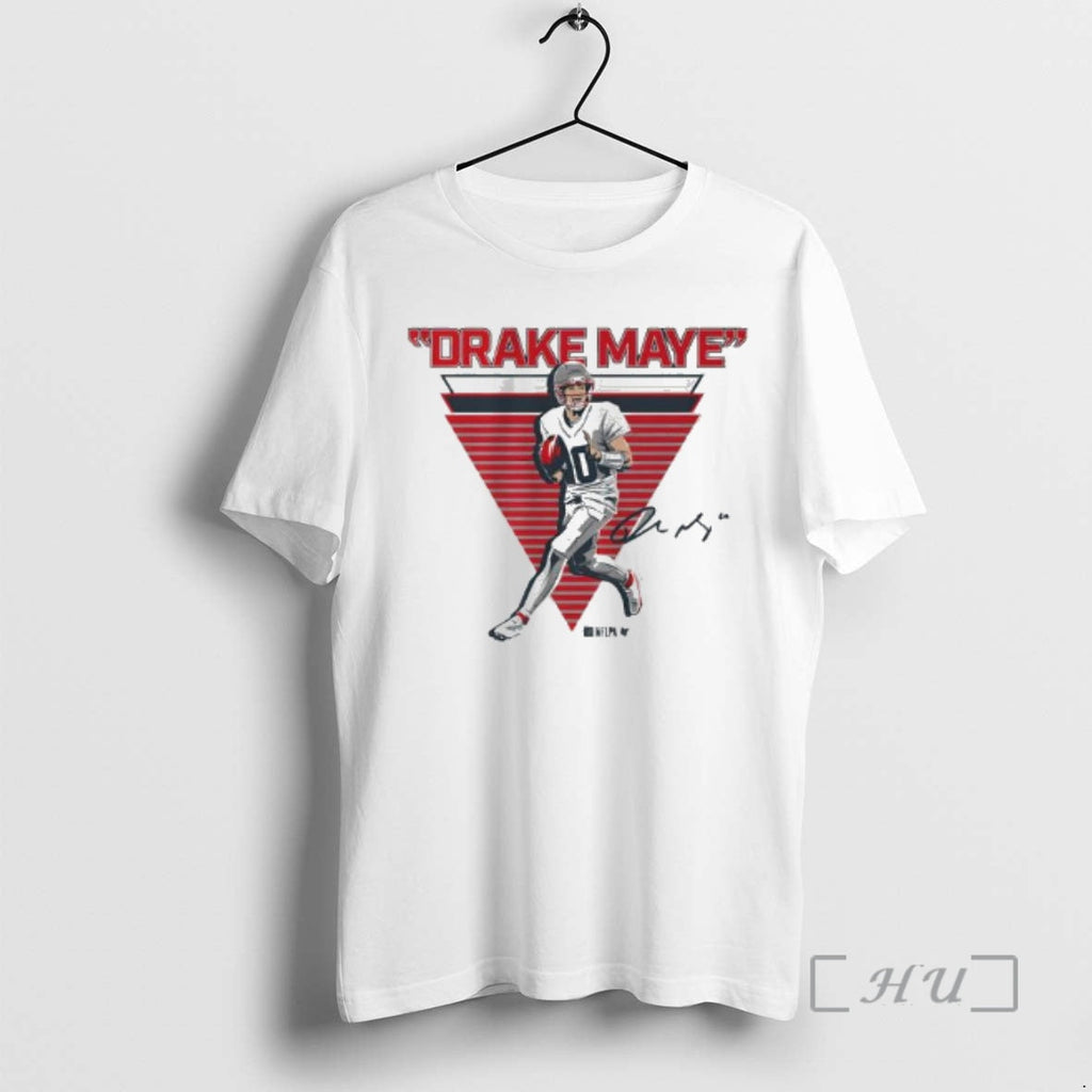 Trending Drake Maye Drake Maye Signature Retro T-Shirts, Hoodie, Sweatshirt