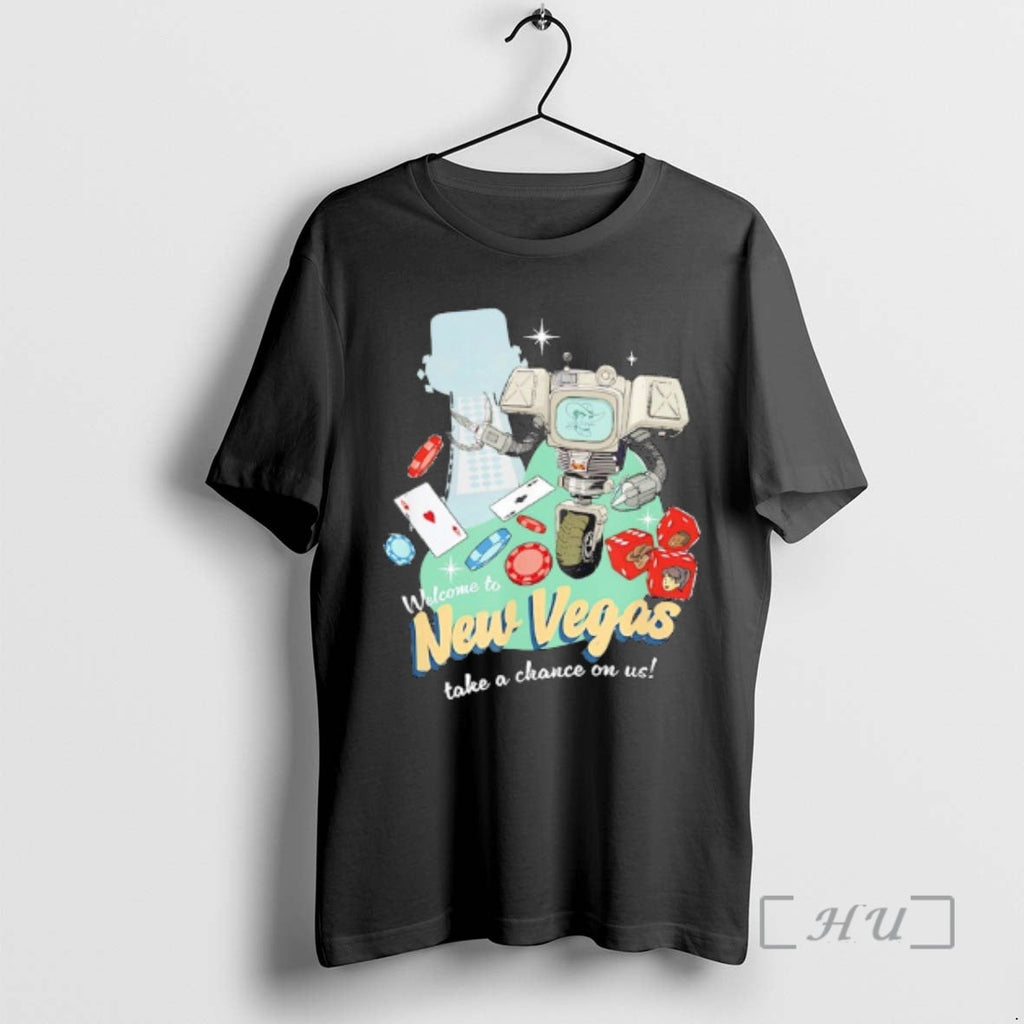 Trending Fallout Welcome New Vegas Lucky 38 Take Chance Us T-Shirts, Hoodie, Sweatshirt