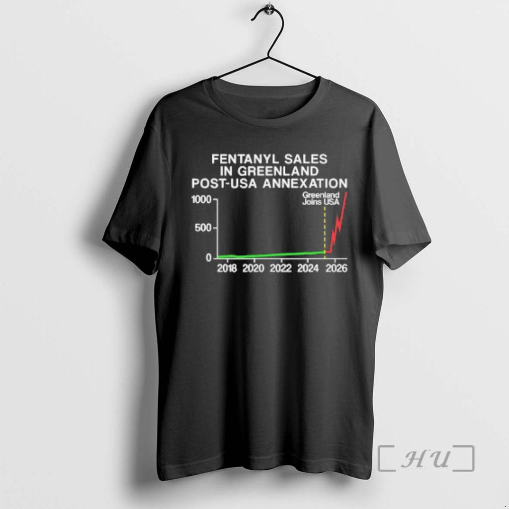 Trending Fentanyl Sales Greenland Post Usa Annexation T-Shirts, Hoodie, Sweatshirt