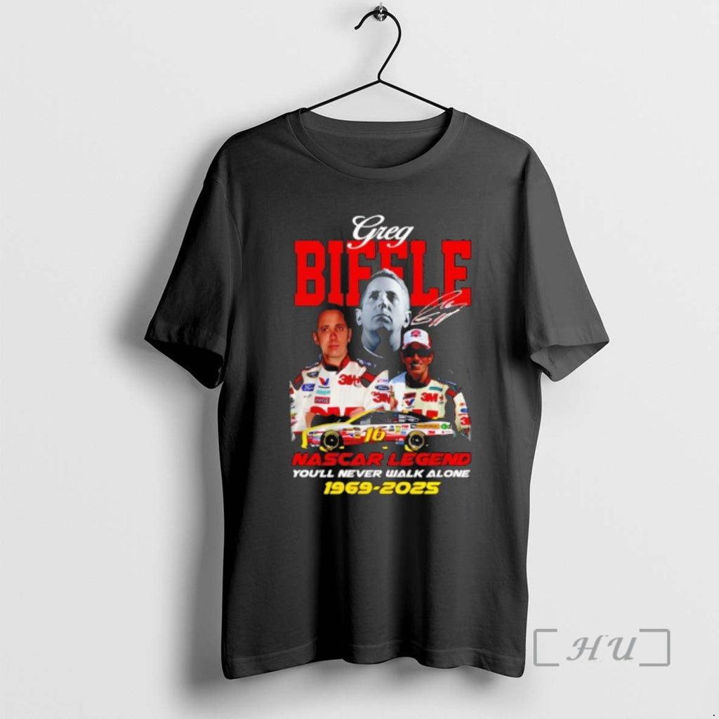 Trending Greg Biffle Nascar Legend Youll Never Walk Alone 1960 2025 T-Shirts, Hoodie, Sweatshirt