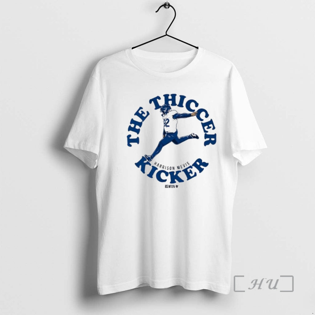 Trending Harrison Mevis Thiccer Kicker T-Shirts, Hoodie, Sweatshirt