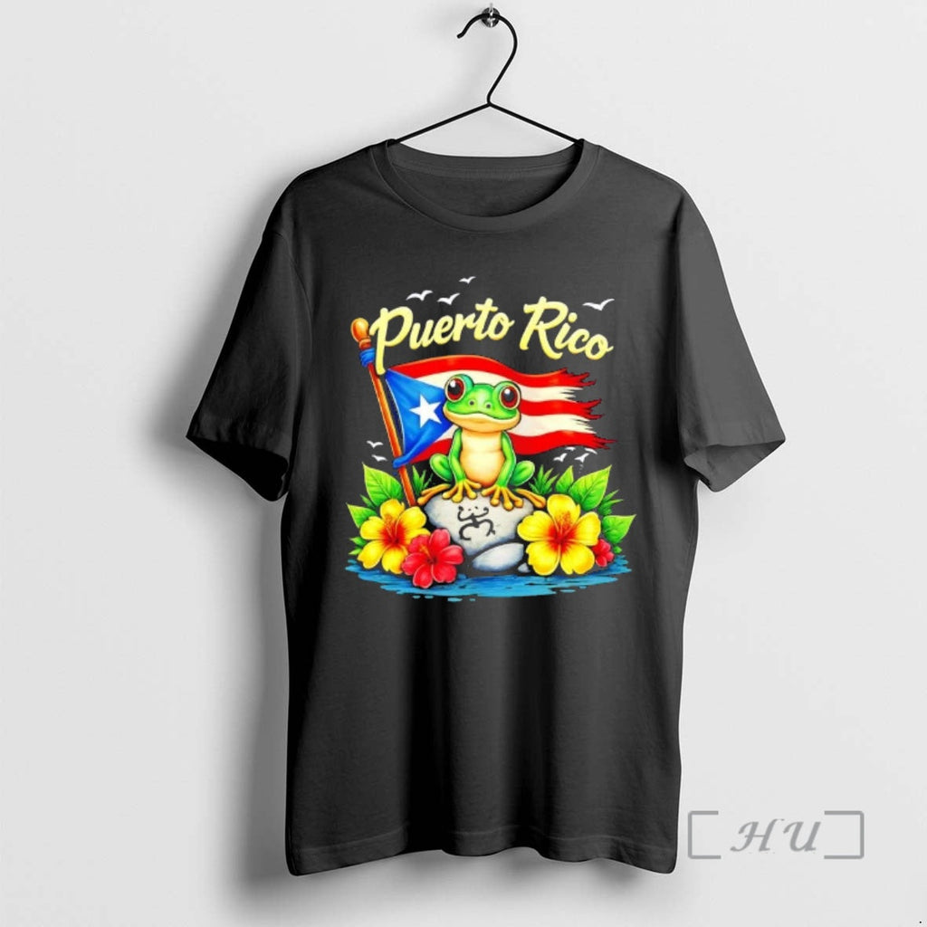 Trending Hispanic Heritage Puerto Rico Coqui Frog T-Shirts, Hoodie, Sweatshirt