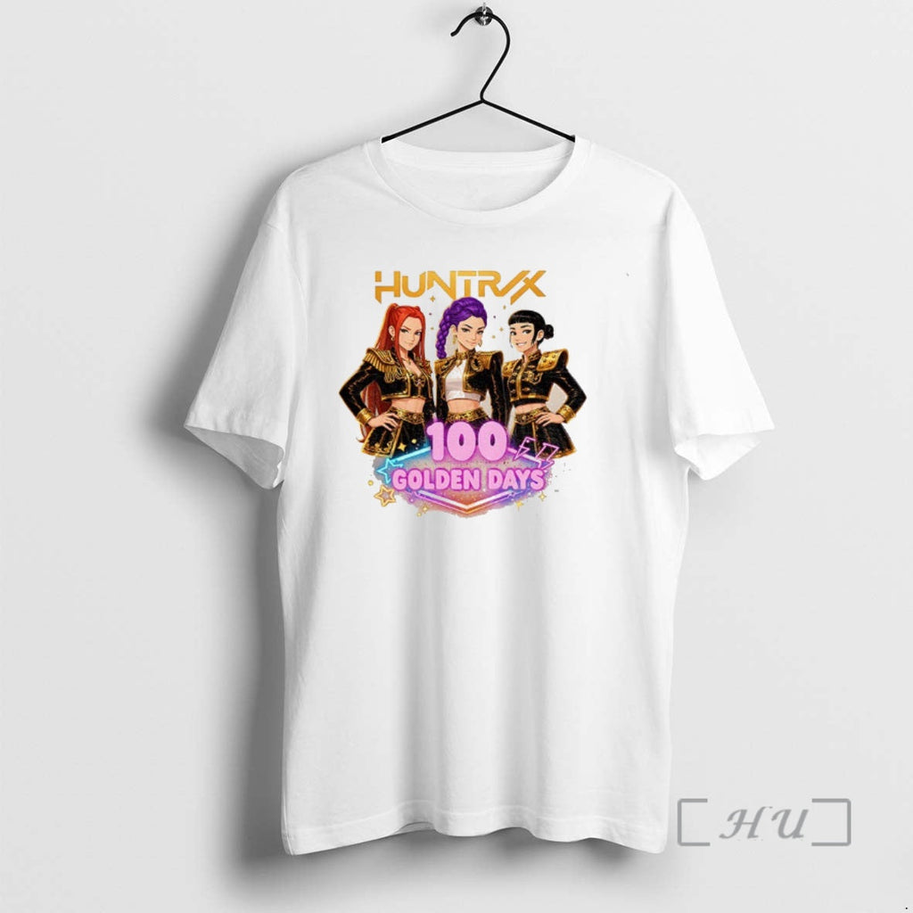 Trending Huntrix Kpop Demon Hunter Mira Zoey Rumi 100 Golden Days T-Shirts, Hoodie, Sweatshirt