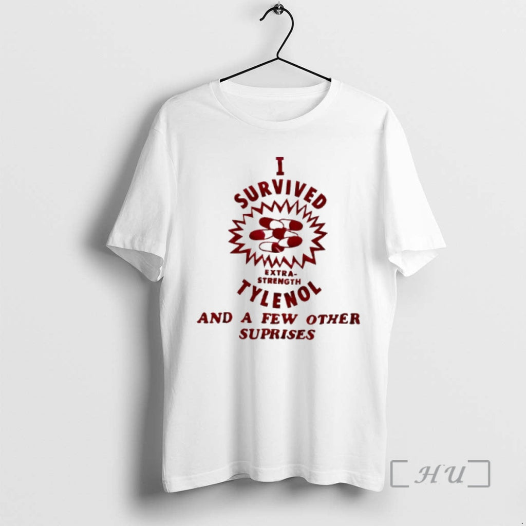 Trending I Survived Extra Strength Tylenol Few Other Suprises T-Shirts, Hoodie, Sweatshirt