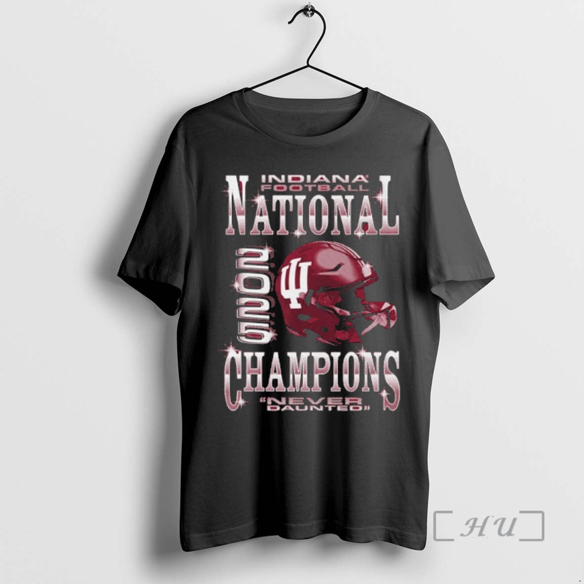 Trending Iu Football National Champions Bling Never Daunted T-Shirts, Hoodie, Sweatshirt