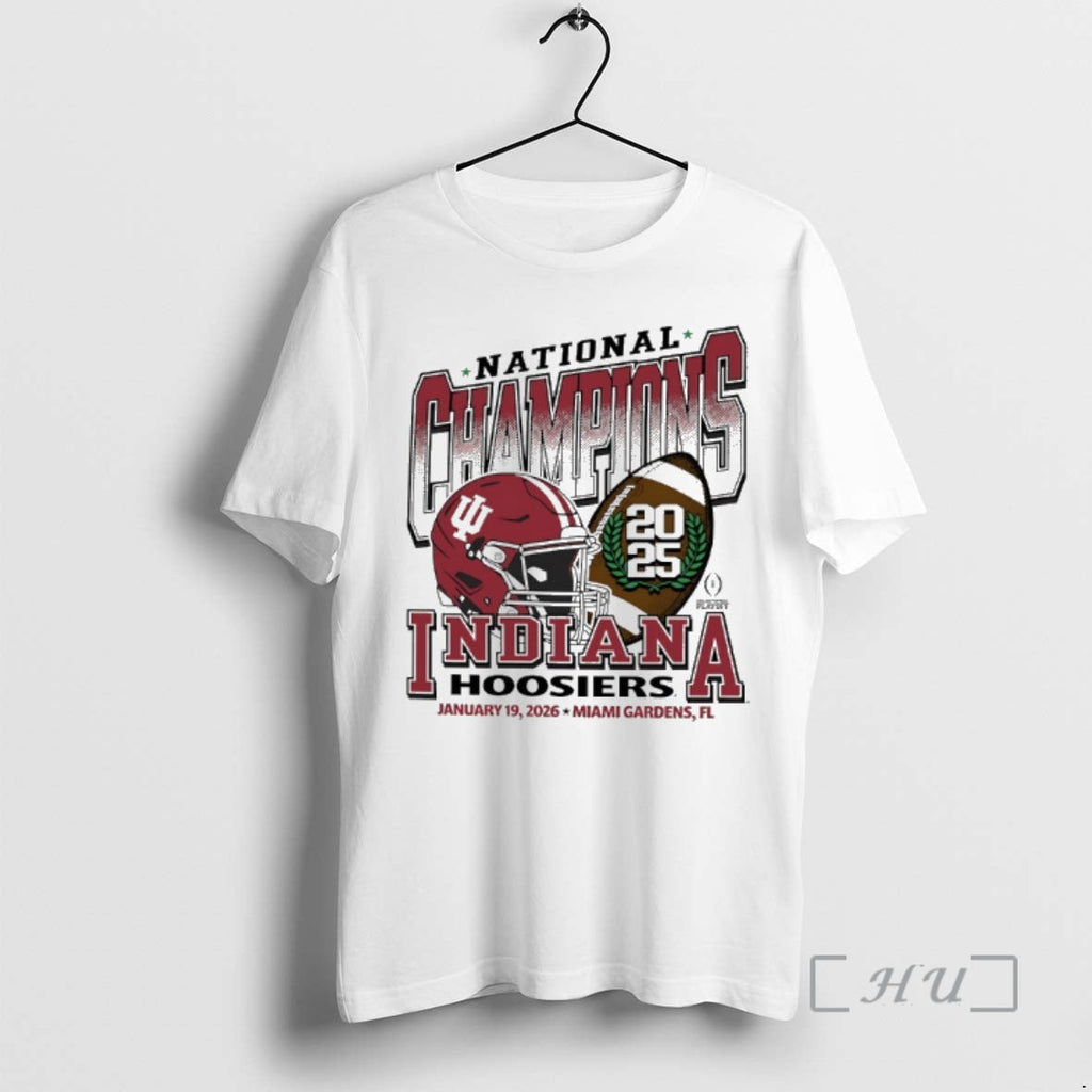 Trending Indiana College Football Playoff 2025 National Champions Helmet Vintage T-Shirts, Hoodie, Sweatshirt