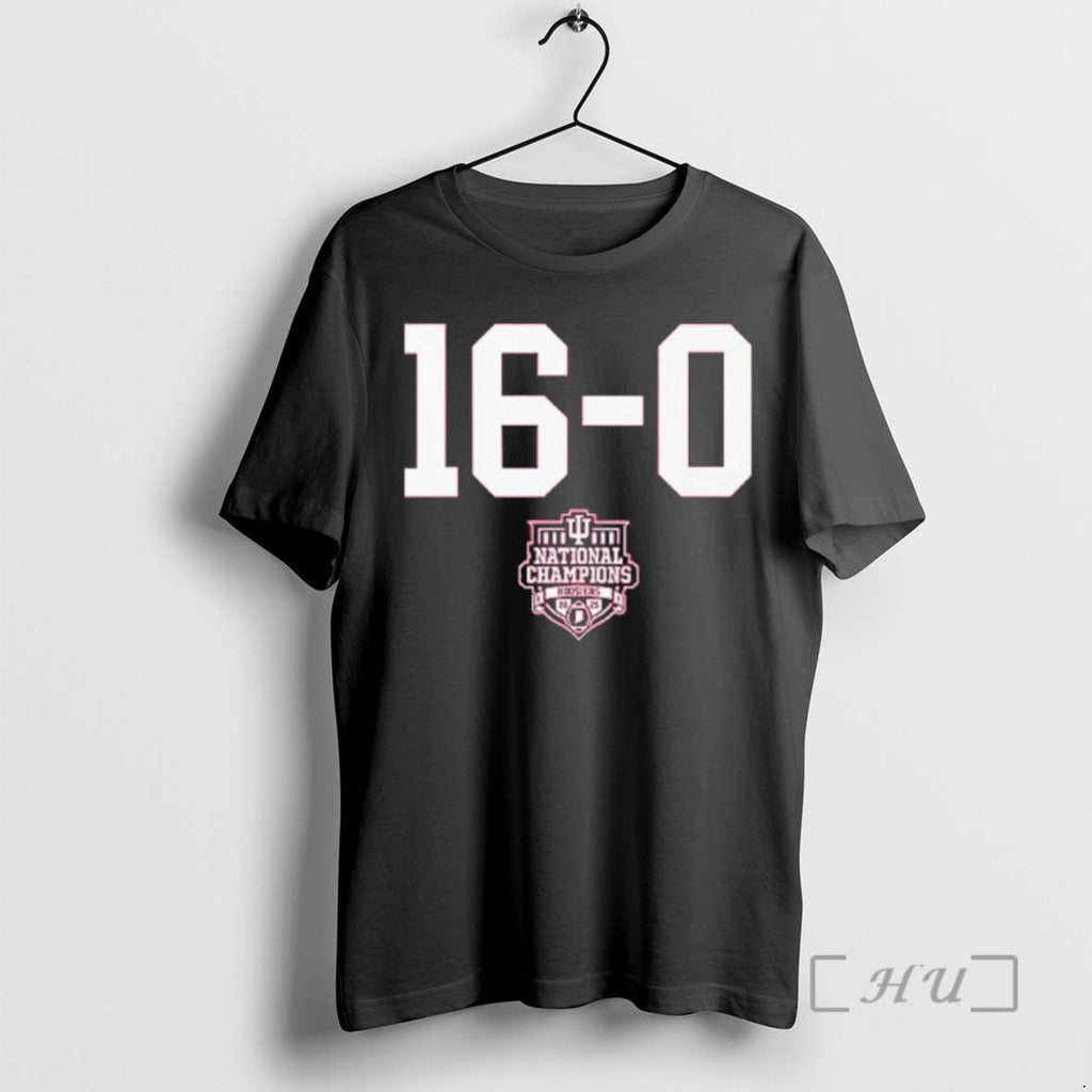 Trending Indiana Football 16 0 Cfp National Champions T-Shirts, Hoodie, Sweatshirt