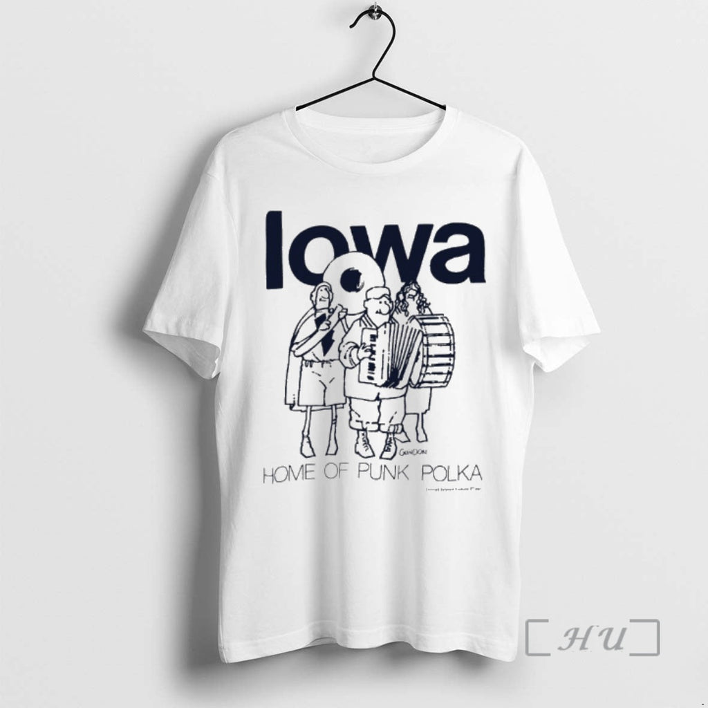 Trending Iowa Home Punk Polka T-Shirts, Hoodie, Sweatshirt