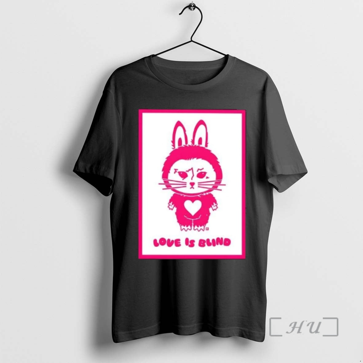 Trending Labubu Love Is Blind Greeting Card T-Shirts, Hoodie, Sweatshirt
