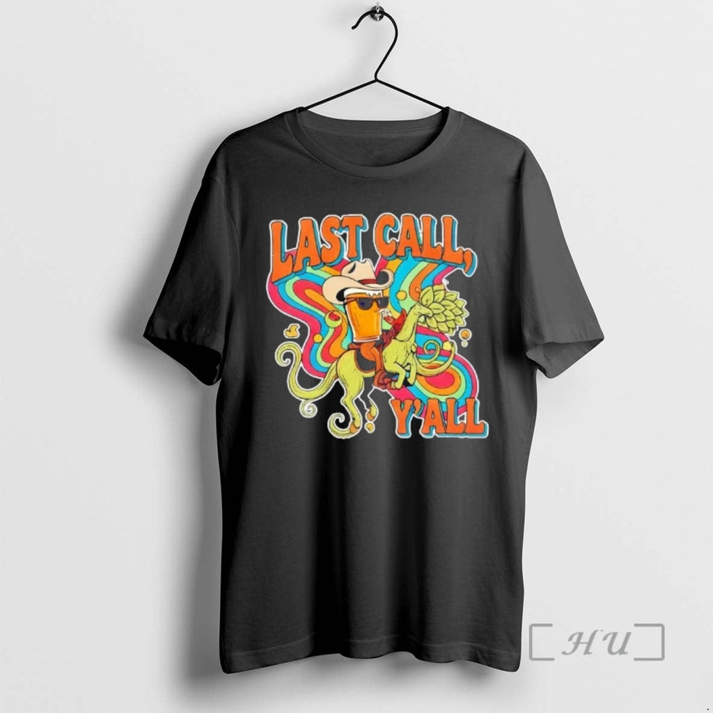 Trending Last Call Cowboy Beer Retro T-Shirts, Hoodie, Sweatshirt