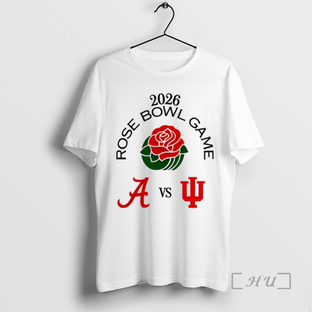 Trending Rose Bowl Game 2026 Alabama Vs Indiana T-Shirts, Hoodie, Sweatshirt