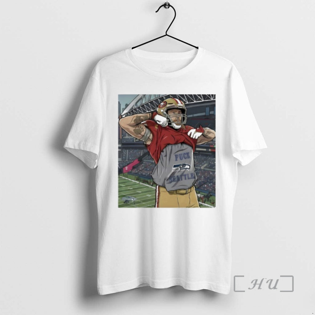 Trending Sf 49ers George Kittle Fuck Seattle T-Shirts, Hoodie, Sweatshirt