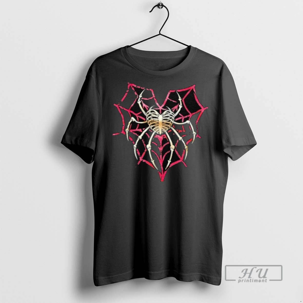 Trending Spider Web Skeleton Graphic Tee Shirt Sweatshirt Hoodies