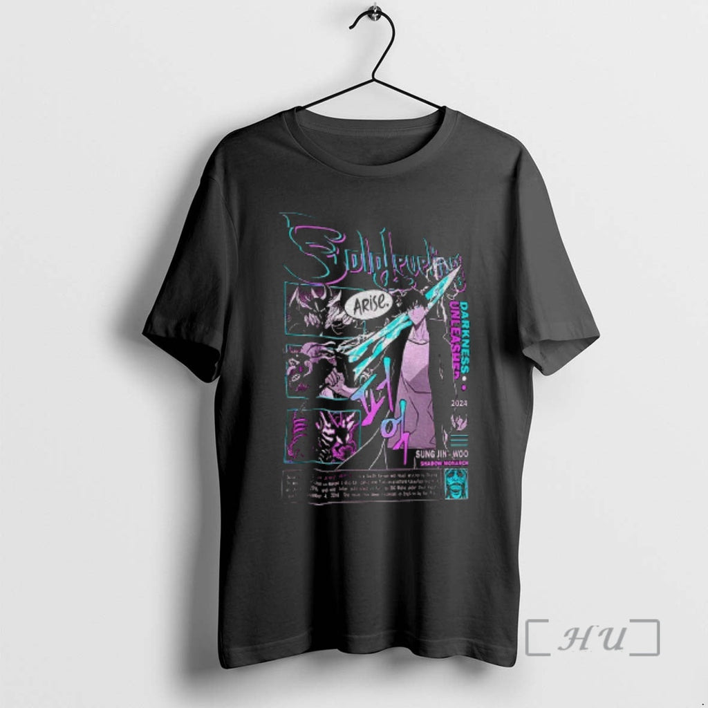 Trending Sung Jin Woo Arise Anime Darkness Unleashed T-Shirts, Hoodie, Sweatshirt