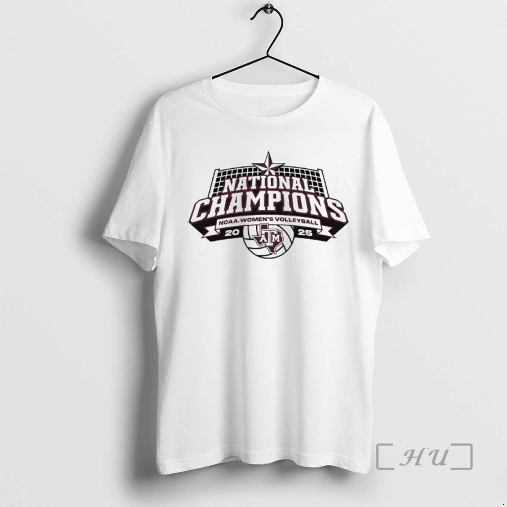 Trending Texas Am Aggies Volleyball 2025 National Champs T-Shirts, Hoodie, Sweatshirt