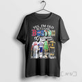Trending Yes Im Old But I Saw Boston Sports Greatness Legends Skyline Signatures T-Shirts, Hoodie, Sweatshirt