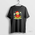 Trendy Christmas Meditation Frog