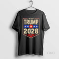 Trendy Trump 2028 Patriotic Support Trump Blackshirt