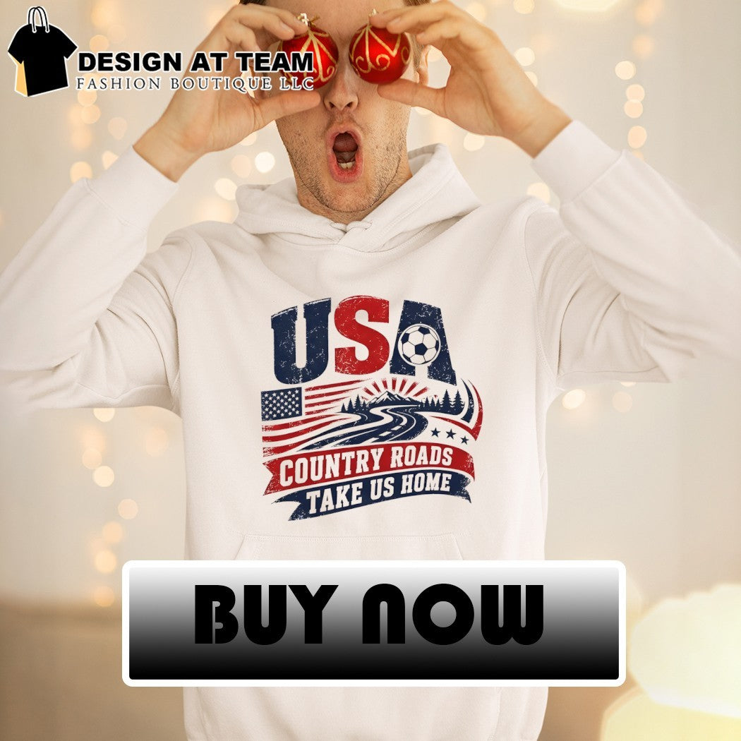 USA Soccer Country Roads Take Me Home World Cup shirt