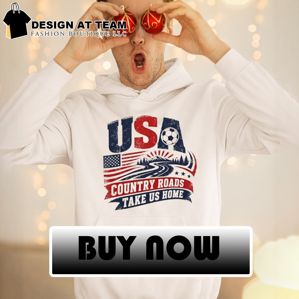 USA Soccer Country Roads Take US Home World Cup 2026 shirt