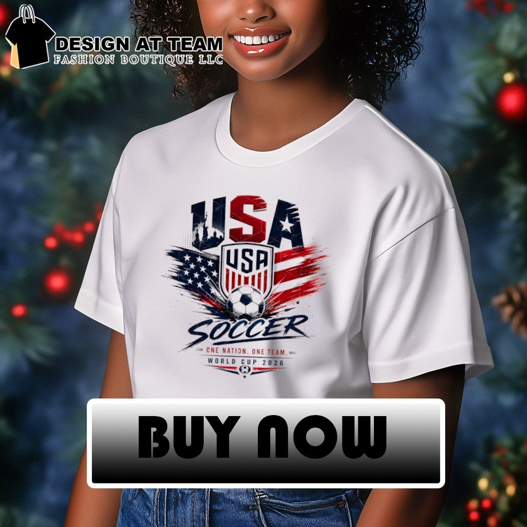 USA Soccer World Cup 2026 One Nation One Team shirt