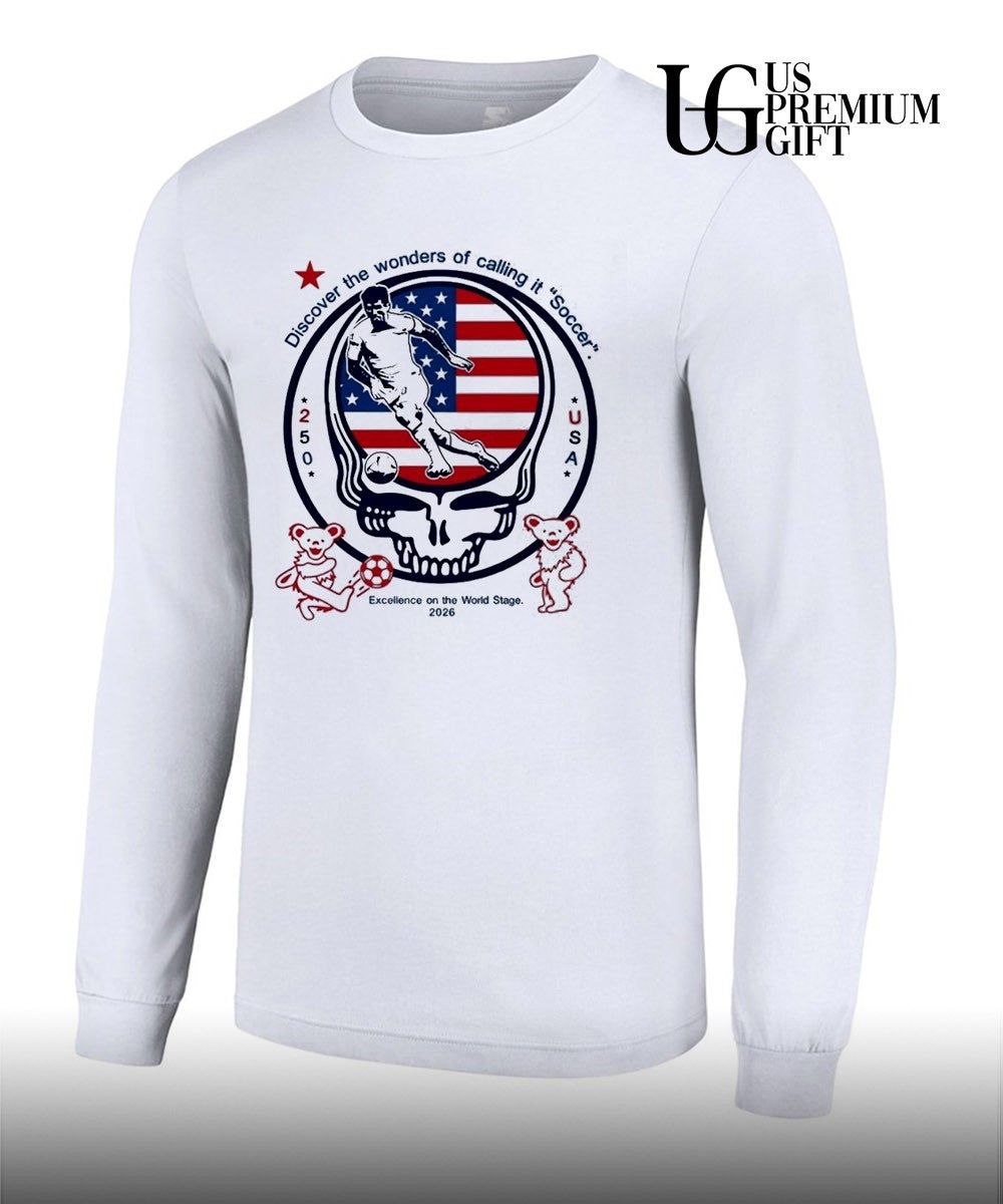 USA World Cup 2026 steal your face discover the wonders of calling it soccer shirt