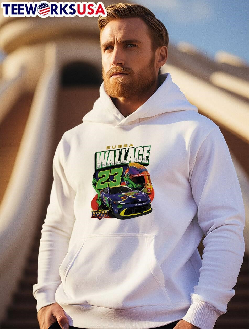 Upper Deck Bubba Wallace 23 Camry Collect the Best 23XI Racing T-Shirt