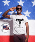 Uzi Does It Submachine Gun T-Shirt
