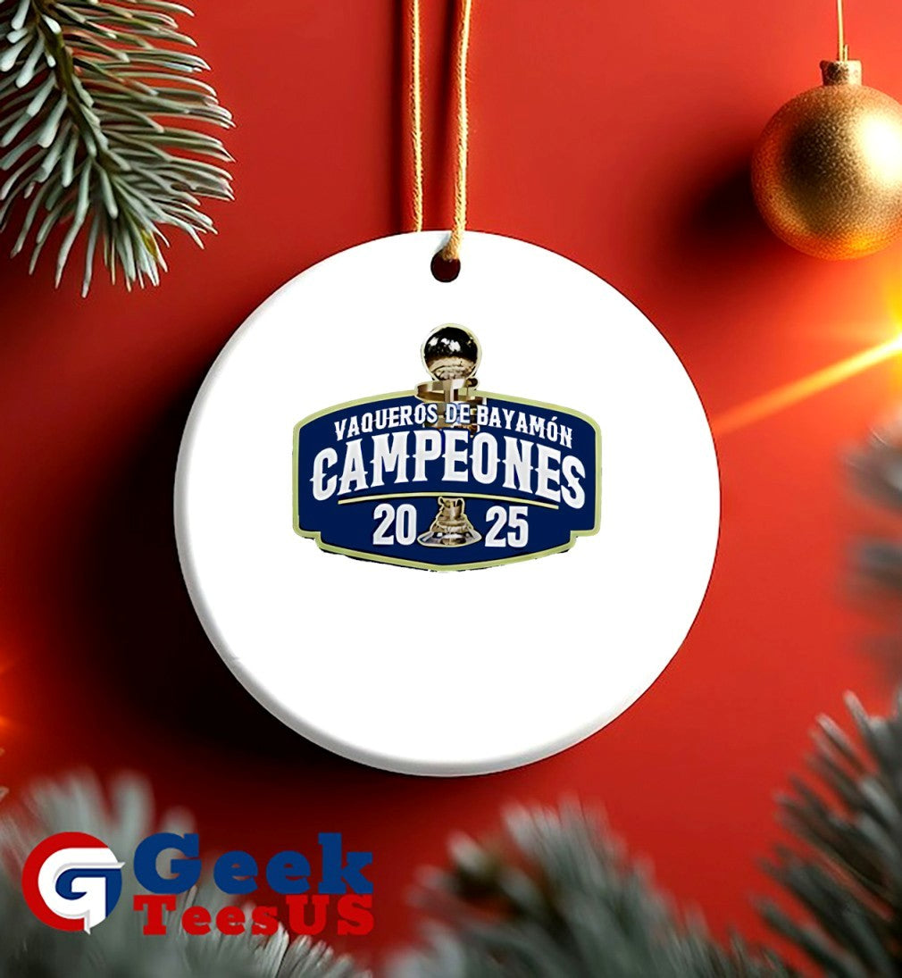 Vaqueros de Bayamon Champions Baloncesto Superior Nacional 2025 shirt