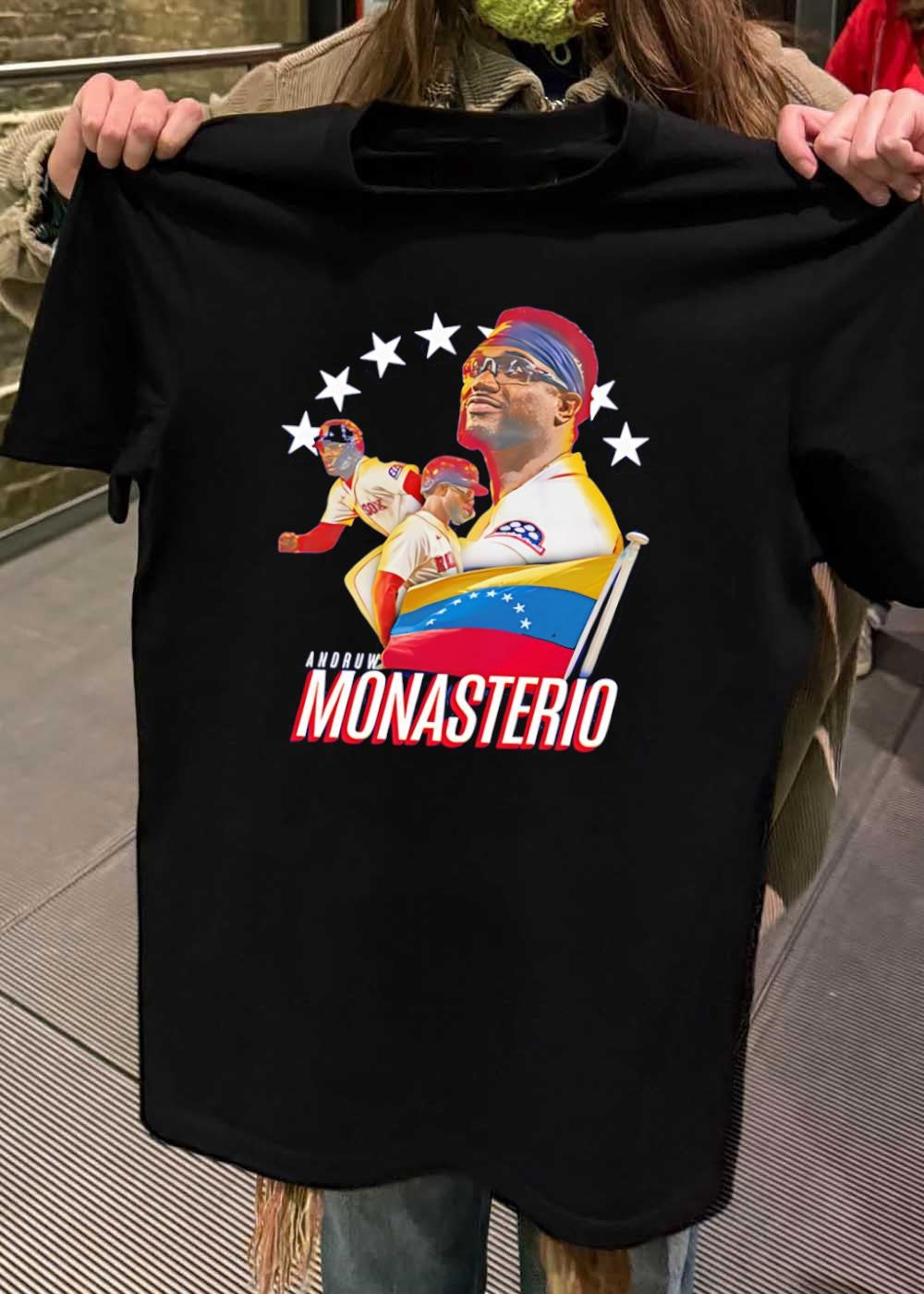 Venezuelan Pride Andruw Monasterio Red Sox Shirt