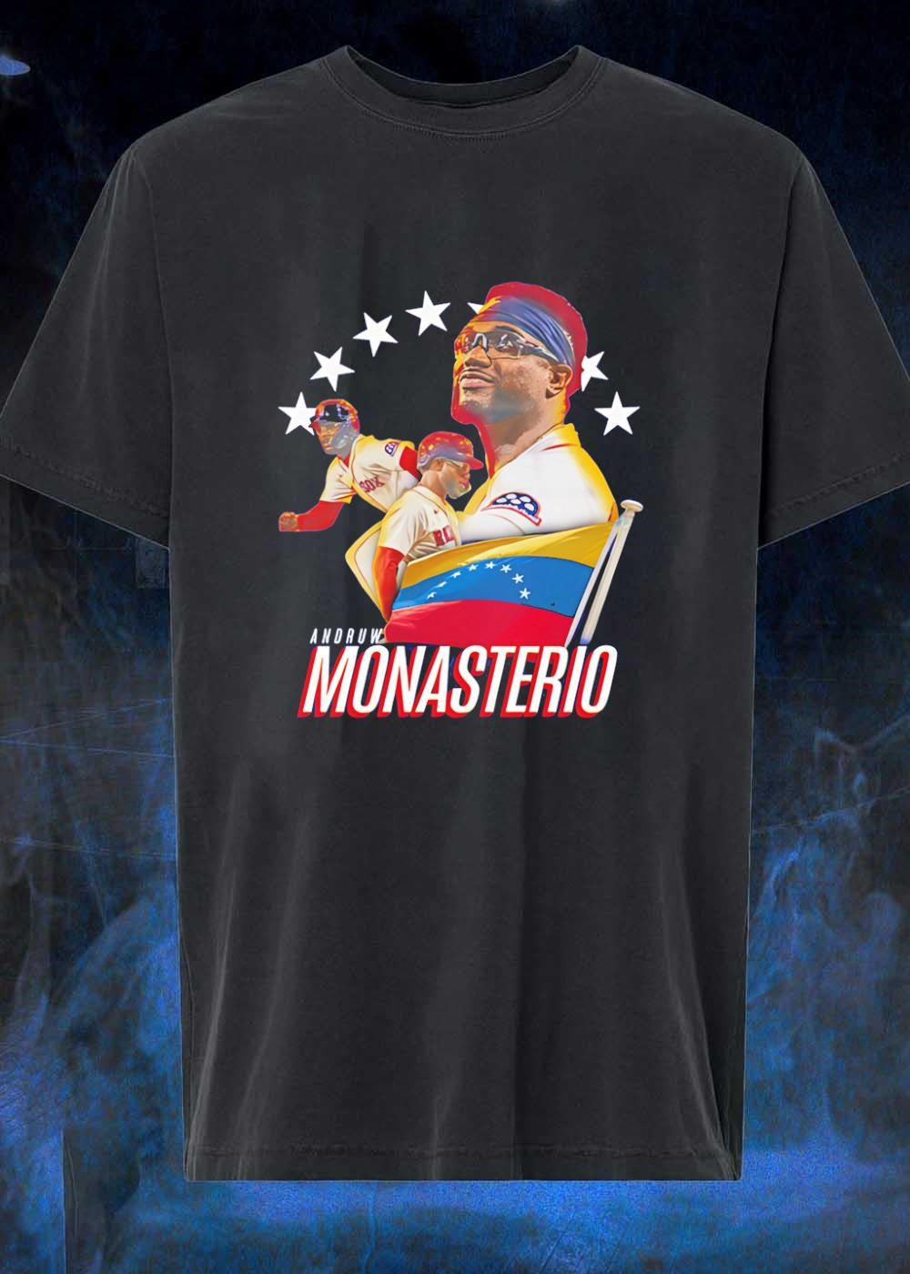 Venezuelan Pride Andruw Monasterio Red Sox Shirt