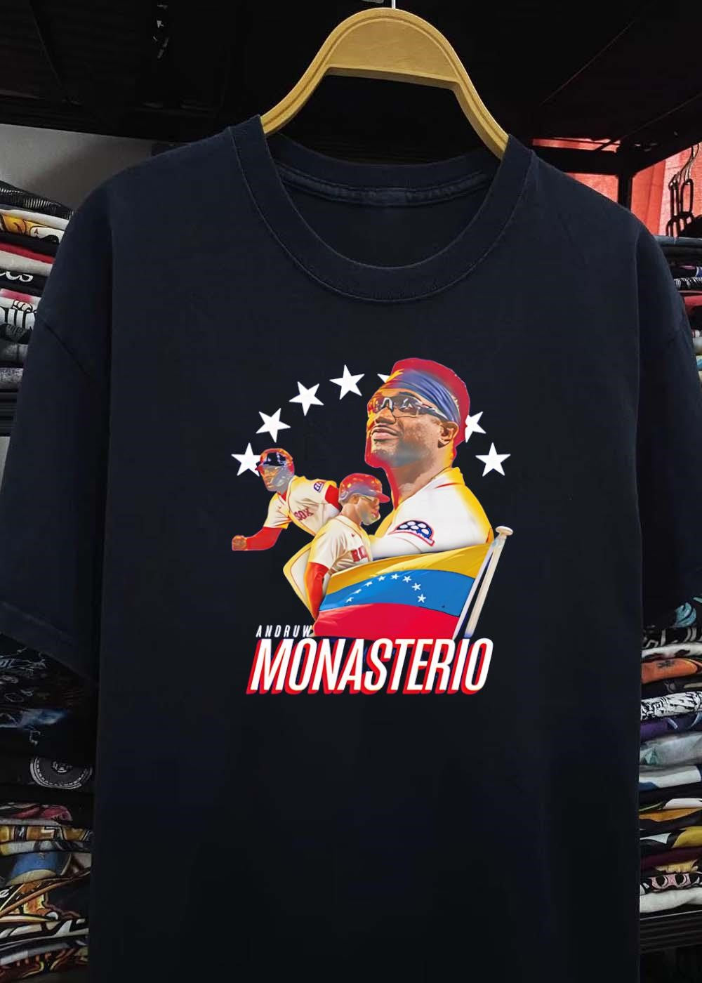 Venezuelan Pride Andruw Monasterio Red Sox Shirt