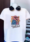 Vice City Leonida crocodile holding cocktail shirt