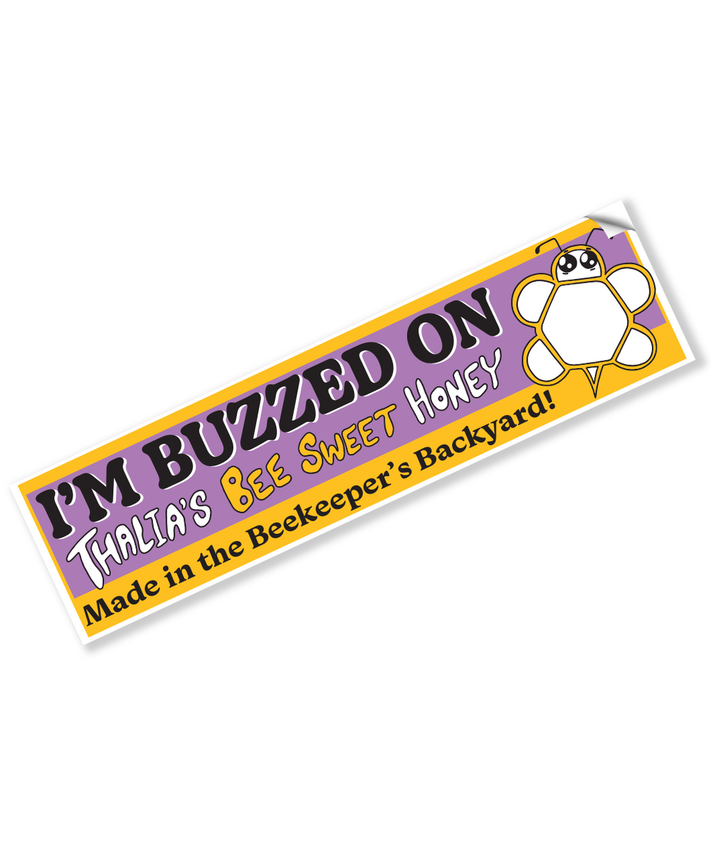 Buzzed Bumper Sticker