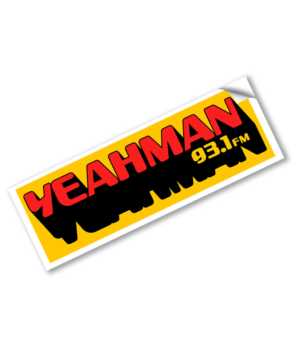 YeahMan Bumper Sticker