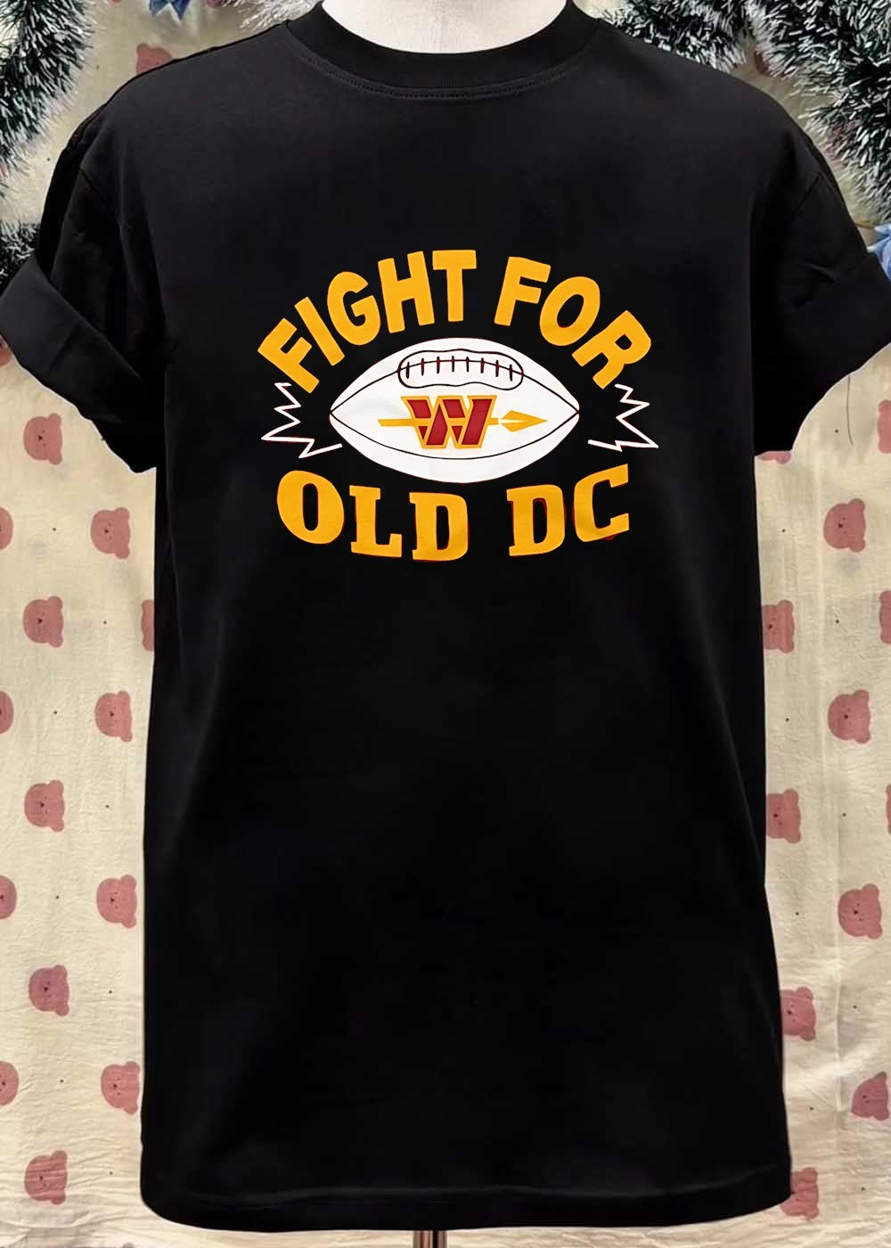 Washington Commanders Apparel Fight for Old DC Fan Gear T-Shirt