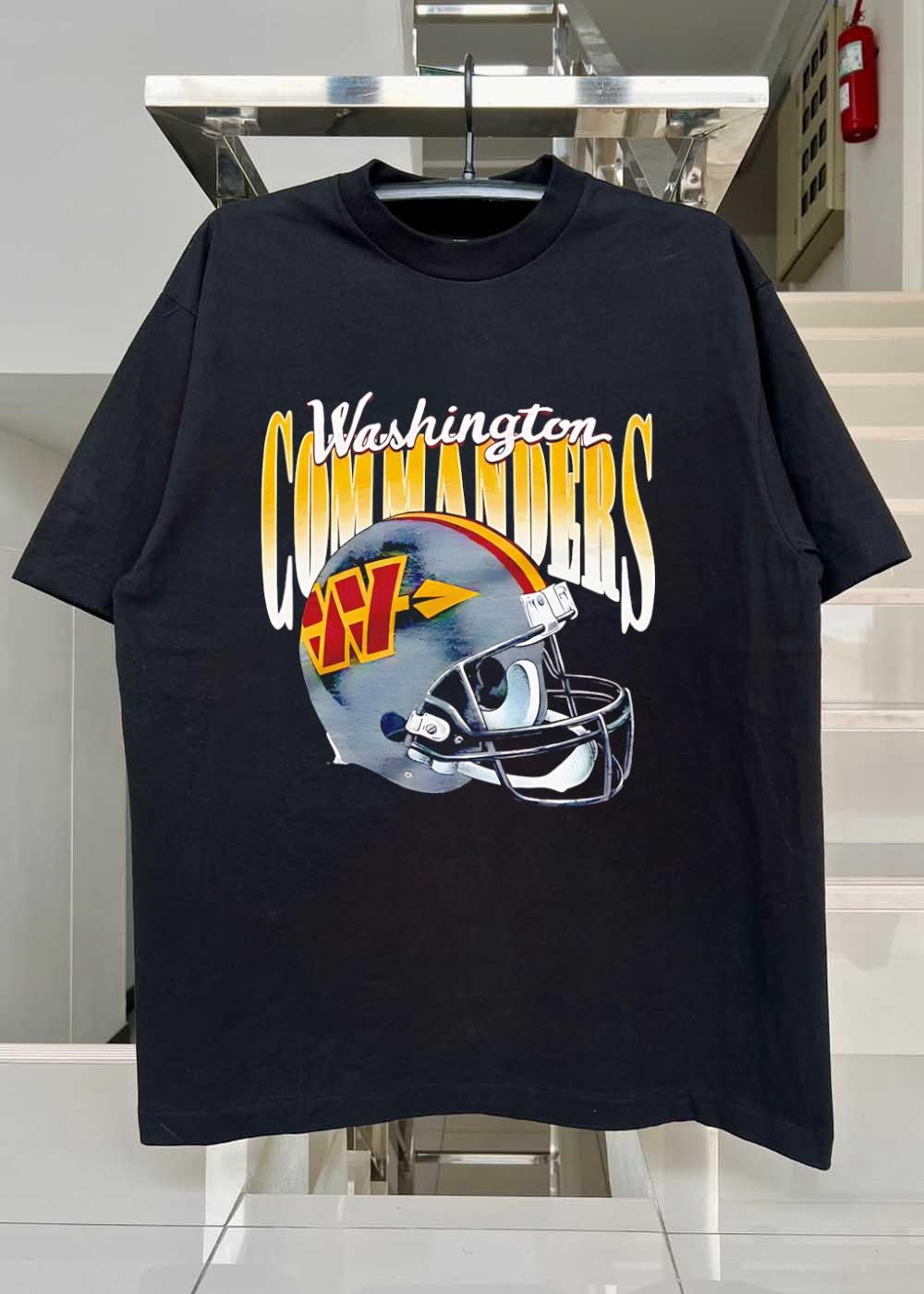 Washington Commanders Football Helmet Men’s T-Shirt