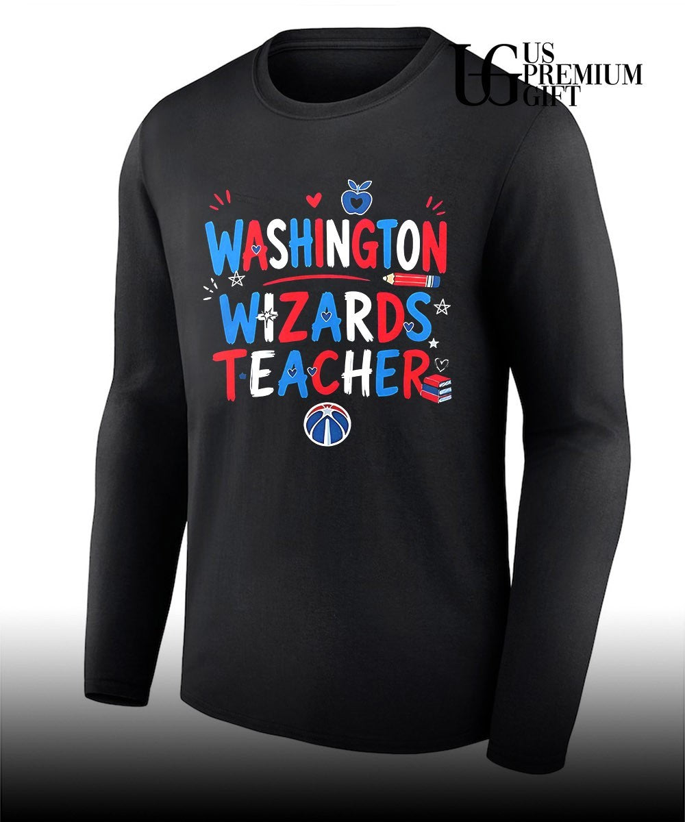 Washington Wizards Teacher basketball logo shirt