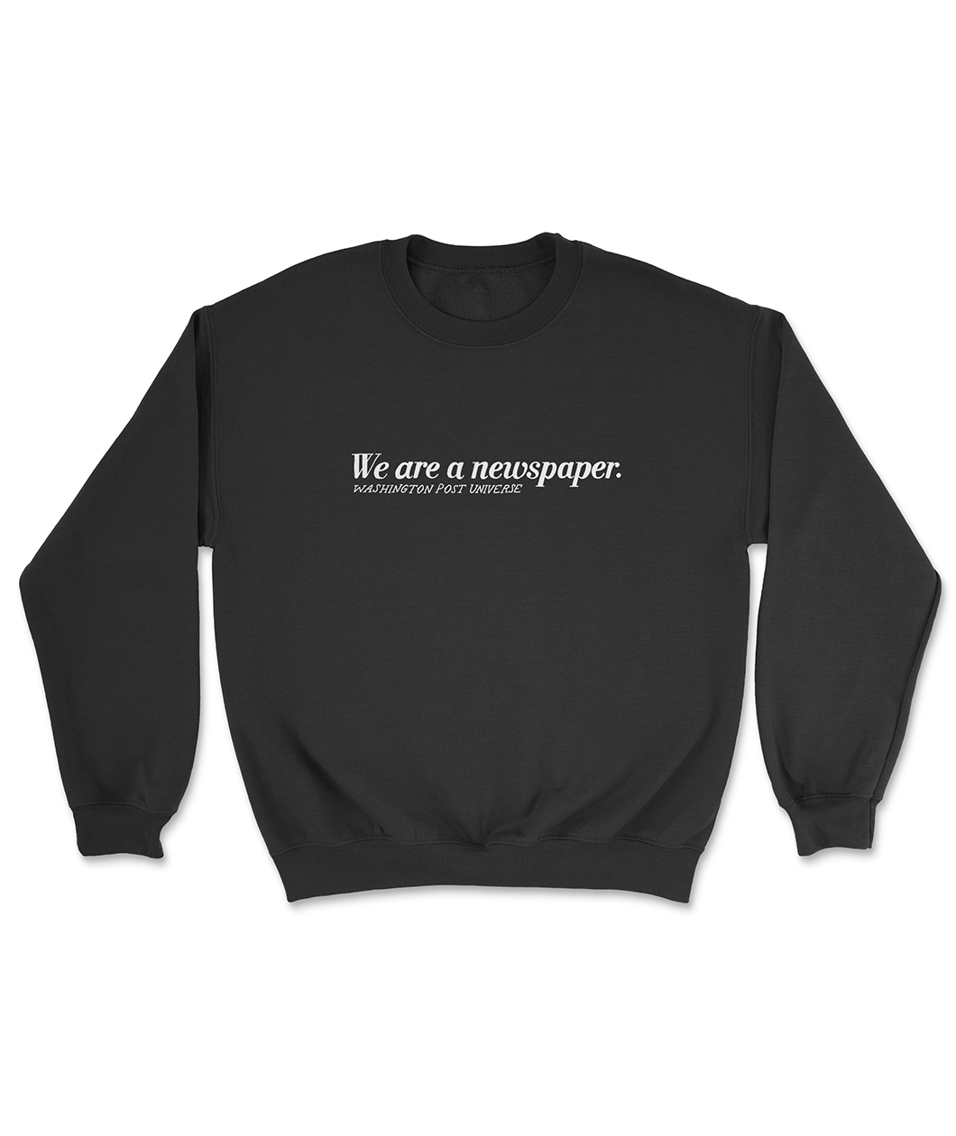 We are a newspaper Crewneck