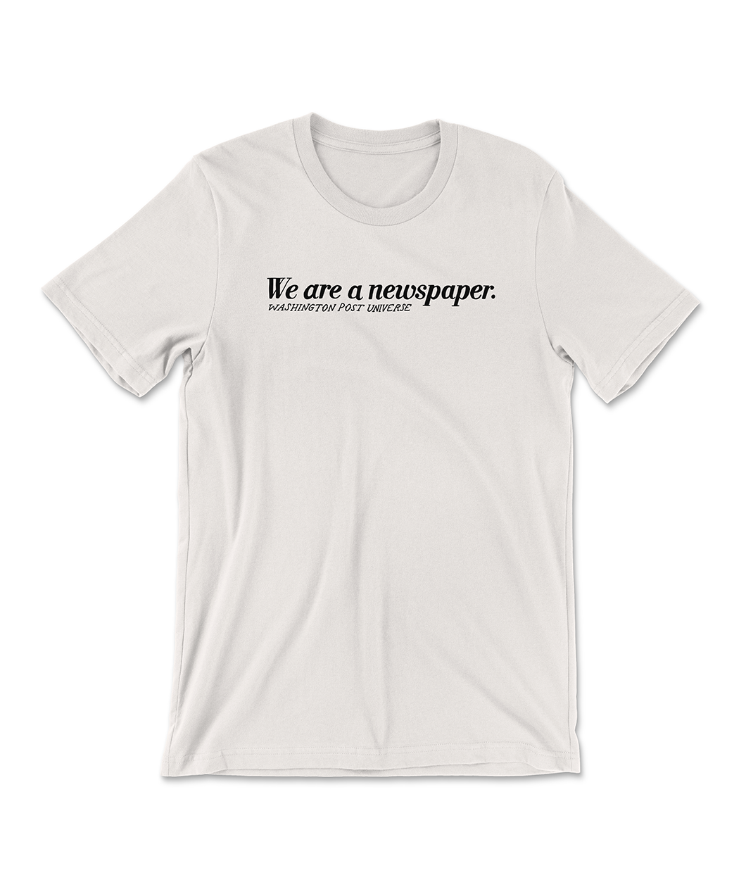 We are a newspaper Tee (Vintage White)